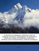 A Society of Nominal Standing and Its Imperial Outlook. Comprising an Important Review in Light of National, Colonial, Imperial and International Aspe by Anonymous