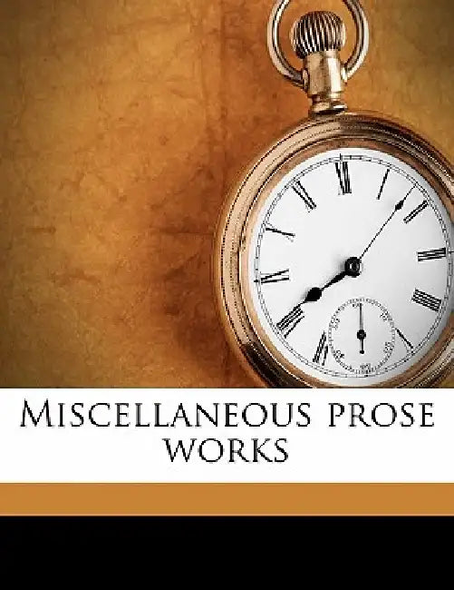 Miscellaneous Prose Works; Volume 2 by Walter Scott