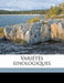 Varietes Sinologiques Volume 19 by Anonymous
