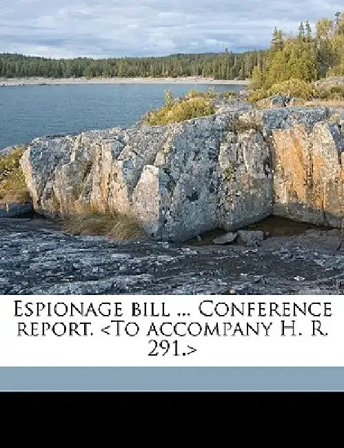 Espionage Bill ... Conference Report. by United States Congress Conference Comm,