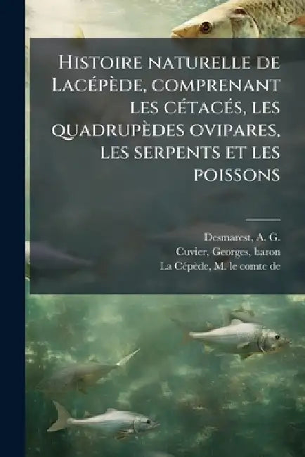 Histoire naturelle de Lacépède, comprenant les cétacés, les quadrupèdes ovipares, les serpents et les poissons: T. 2 by A-G 1784-1838 Desmarest, Georges Cuvier, M. Le Comte de (Bernard Ger La Cépède