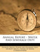 Annual Report - Water and Sewerage Dept by Detroit (Mich ). Water and Sewerage Dept