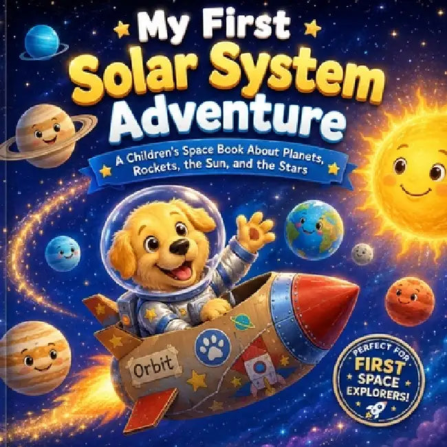My First Solar System Adventure: A Children's Space Book About Planets, Rockets, the Sun, and the Stars by Dr Henrietta E Guidry