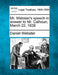 Mr. Webster's Speech in Answer to Mr. Calhoun, March 22, 1838 by Daniel Webster