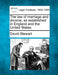 The law of marriage and divorce, as established in England and the United States. by David Stewart