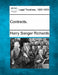 Contracts. by Harry Sanger Richards