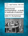 Proportional Representation: A Study in Methods of Election. by John H. Humphreys