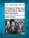 A Syllabus of the Law of Land Office Titles in Pennsylvania. by Joel Jones