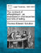 The contract of affreightment: as expressed in charterparties and bills of lading. by Thomas Edward Scrutton