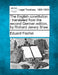 The English constitution: translated from the second German edition, by Richard Jenery Shee. by Eduard Fischel