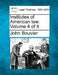 Institutes of American law. Volume 4 of 4 by John Bouvier