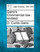 Gano's Commercial Law: Revised. by D. Curtis Gano