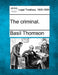 The Criminal. by Basil Thomson