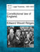 Constitutional law of England. by Edward Wavell Ridges