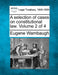 A Selection of Cases on Constitutional Law. Volume 2 of 4 by Eugene Wambaugh