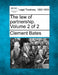The law of partnership. Volume 2 of 2 by Clement Bates