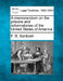 A Memorandum on the Prisons and Reformatories of the United States of America. by Franklin Benjamin Sanborn, F. B. Sanborn