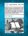 Letters of Junius: Exposing to the Public, for Their Benefit, the Mal-Practices in the Administration of the Law, the Corruption in the O by W. R. Dickerson
