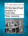 On the Law of Real Property in Guernsey. by Peter Jeremie