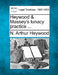 Heywood & Massey's lunacy practice ... by N. Arthur Heywood