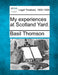 My Experiences at Scotland Yard. by Basil Thomson