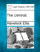 The criminal. by Havelock Ellis