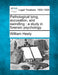Pathological Lying, Accusation, and Swindling: A Study in Forensic Psychology. by William Healy
