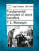 Fundamental Principles of Stock Transfers. by F. L. Maraspin