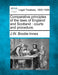 Comparative principles of the laws of England and Scotland: courts and procedure. by J. W. Brodie-Innes
