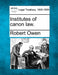 Institutes of Canon Law. by Robert Dale Owen