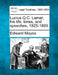 Lucius Q.C. Lamar, his life, times, and speeches, 1825-1893. by Edward Mayes