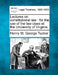 Lectures on Constitutional Law: For the Use of the Law Class at the University of Virginia. by Henry St George Tucker