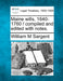 Maine wills, 1640-1760 / compiled and edited with notes. by William M. Sargent