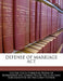 Defense of Marriage ACT by United States Congress House of Represen