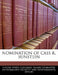 Nomination of Cass R. Sunstein by United States Congress Senate Committee