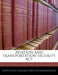 Aviation and Transportation Security ACT by United States Congress House of Represen