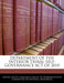 Department of the Interior Tribal Self-Governance Act of 2010 by United States Congress House of Represen