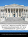 Contract Management: Small Businesses Continue to Win Construction Contracts by United States Government Accountability