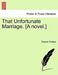 That Unfortunate Marriage. [A Novel.] by Frances Trollope
