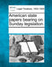 American state papers bearing on Sunday legislation. by Multiple Contributors