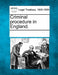 Criminal Procedure in England. by Multiple Contributors