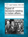 Digest of decisions relating to Indian affairs. by Multiple Contributors