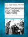 War Compensation Court: reports, [1920-1925]. by Multiple Contributors