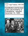 Constitution and By-Laws of the Law Academy of Philadelphia: Adopted December 14, 1826. by Multiple Contributors