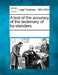 A Test of the Accuracy of the Testimony of By-Standers. by Multiple Contributors