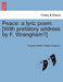 Peace: A Lyric Poem. [With Prefatory Address by F. Wrangham?] by Thomas Abbott, Francis Wrangham