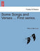 Some Songs and Verses ... First Series. by Wallace Stevenson