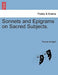 Sonnets and Epigrams on Sacred Subjects. by Thomas Bridgett