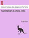 Australian Lyrics, Etc. by Douglas Sladen