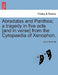 Abradatas and Panthea; A Tragedy in Five Acts [And in Verse] from the Cyropaedia of Xenophon. by John Edwards